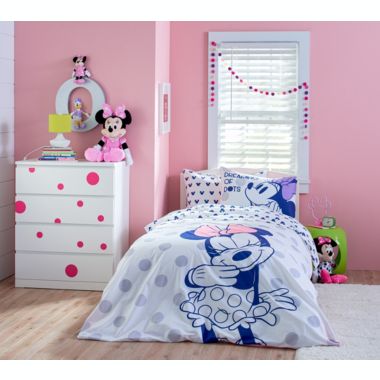 Saturday Park Disney Minnie Mouse Dreaming of Dots 100% Organic Cotton Sheet Set. View a larger version of this product image.