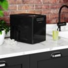 Alternate image 1 for Vremi Portable Stainless Steel Ice Maker with Ice Scoop and Basket in Silver and Black