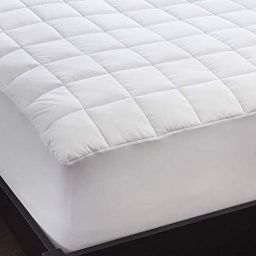 SHOPBEDDING Plush & Breathable Mattress Pad, Supreme Fit, Quilted Mattress Cover, Size Twin XL