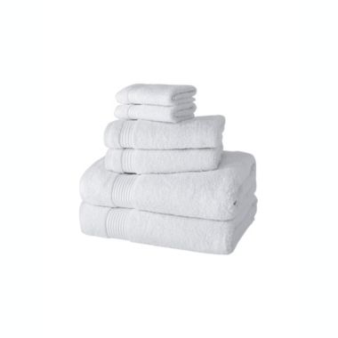 Classic Turkish Towels Genuine Cotton Soft Absorbent Amadeus 6 Piece Set, 2 Bath Towels, 2 Hand Towels, 2 Washcloths. View a larger version of this product image.