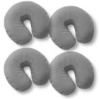 Alternate image 0 for Saloniture 4-Pack Premium Microfiber Face Cradle Covers - Ultra Soft Fitted Massage Table Cradle Cover