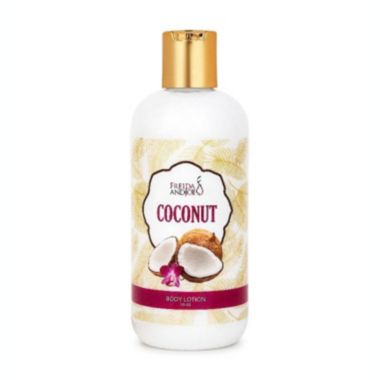 Freida and Joe Coconut Firming Fragrance Body Lotion in 10oz Bottle. View a larger version of this product image.