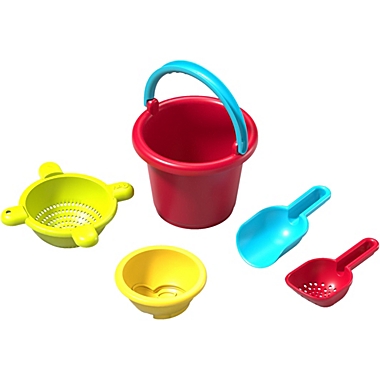 HABA Sand Toys Basic Set - 5 Piece Toddler Sized Set. View a larger version of this product image.