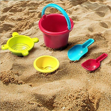 HABA Sand Toys Basic Set - 5 Piece Toddler Sized Set. View a larger version of this product image.