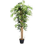 Alternate image 0 for Costway-CA 5-Feet Artificial Bamboo Silk Tree Indoor-Outdoor Decorative Planter