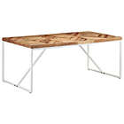 Alternate image 1 for vidaXL Dining Table 70.9"x35.4"x29.9" Solid Acacia and Mango Wood