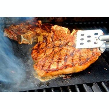 KONA Best BBQ Grill Mats - Heavy Duty 600 Degree Non-Stick Grilling Mats - 7 Year Guarantee (Set of 2). View a larger version of this product image.