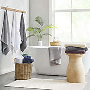 Clean Spaces. 100% Cotton Textured 6PC Towel Set.