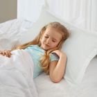 Alternate image 2 for PiccoCasa Pillow Shams 2 Packs Oxford Pillowcases, Soft Brushed Solid Microfiber Soft and Comfortable Pillowcases Covers for Pillow  King(20"x36"), Snow White