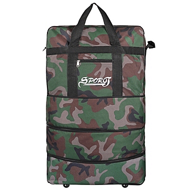 Kitcheniva 30-Inches Camo Expandable Travel Carry-on Luggage Rolling. View a larger version of this product image.