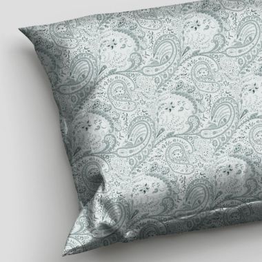 Lux Decor Collection 4-Pieces Deep Pocket Microfiber Printed Bed Sheet Set in Twin Size White Grey. View a larger version of this product image.