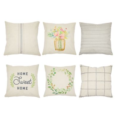 Home Sweet Home Throw Pillow Cases Cushion Covers Home Decor 8 Sizes 