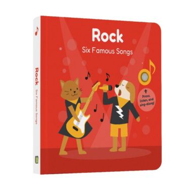 Cali's Books Rock Grouplove - Sound Book for Toddlers 1-3 - Musical Book for Toddlers 1-3 with Classic Rock Songs. Great Interactive Book and Gift for Little Rock Fans. View a larger version of this product image.
