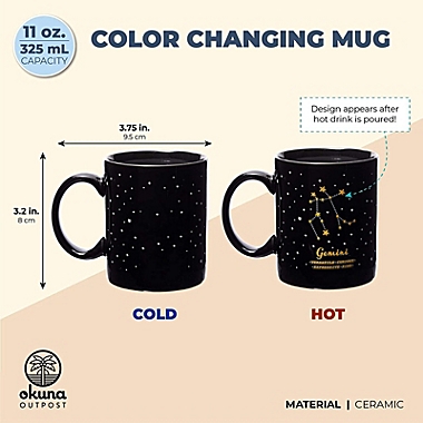 Watercolor Star Sign Gemini Stainless Steel 20 oz Tumbler Travel Mug