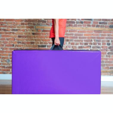 PRISP 4'x10' Folding Gymnastics Mat - Large Tumbling Gym Mat for Home, 2" Thick. View a larger version of this product image.