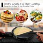 Alternate image 3 for NutriChef Electric Nonstick Griddle  Hot Plate Cooktop (2 Pack)