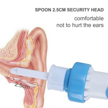 Linkpal Electric Cordless Vacuum Ear Cleaner (1x cleaner). View a larger version of this product image.