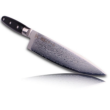Made in Japan   HAYAMI 200 by Ginza Steel - VG10 - 69 Layered Damascus Gyuto/Chef Knife 200mm. View a larger version of this product image.