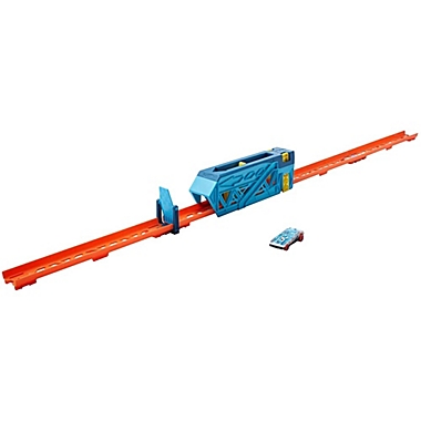 Hot Wheels Track Builder Unlimited Slide & Launch Pack with 1 64 Scale Vehicle. View a larger version of this product image.