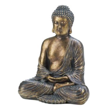Accent Plus Sitting Buddha Statue. View a larger version of this product image.