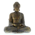 Alternate image 2 for Accent Plus Sitting Buddha Statue