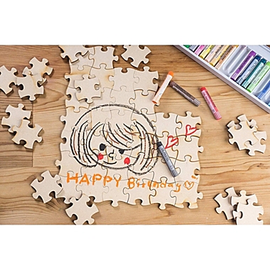 Jigsaw Puzzle Pieces for craft projects blank 100 pieces 