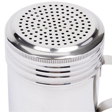 Generic 2 X Dredger 10 Oz Stainless Steel Dredge Shaker with Handle Spice Salt Pepper. View a larger version of this product image.