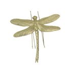 Alternate image 0 for Contrast 11.5 Inch Resin Gold Dragonfly Painted Sculpture Wall Art Home Decor Hanging Statue