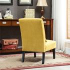 Alternate image 2 for Roundhill Furniture Pisano Slipper Chair