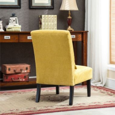 Roundhill Furniture Pisano Slipper Chair. View a larger version of this product image.