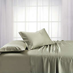 Egyptian Linens - Split King Dual King Adjustable Bed Sheets Set - Bamboo Cotton (Hybrid)