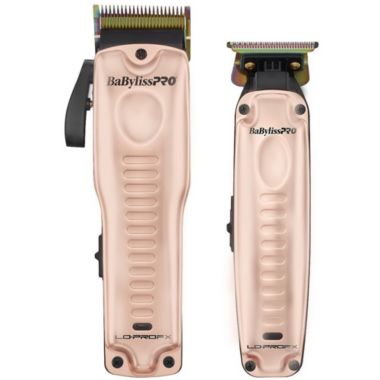 BaByliss Pro Limited Edition LO-PROFX Clipper & Trimmer Gift Set ROSEGOLD + Comb. View a larger version of this product image.