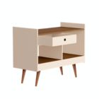 Alternate image 0 for Discount Trends Scandinavian Sideboard - Tv Stand up to 32 Inches with drawer Off White - Nature