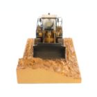 Alternate image 2 for Carfaxo CAT Caterpillar 966M Wheel Loader with Operator (Dirty Version) "Weathered" Series 1/50 Diecast Model by Diecast Masters