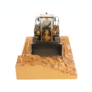 Carfaxo CAT Caterpillar 966M Wheel Loader with Operator (Dirty Version) "Weathered" Series 1/50 Diecast Model by Diecast Masters. View a larger version of this product image.