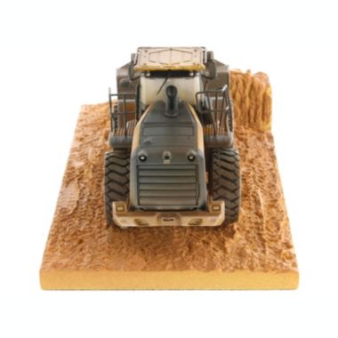 Carfaxo CAT Caterpillar 966M Wheel Loader with Operator (Dirty Version) "Weathered" Series 1/50 Diecast Model by Diecast Masters. View a larger version of this product image.