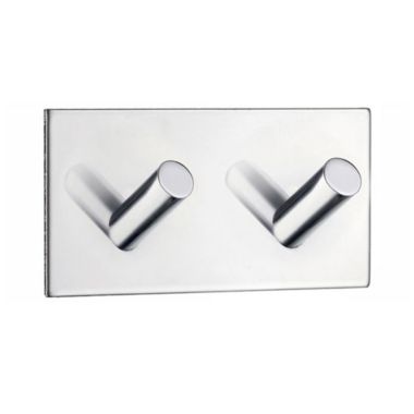 Smedbo Self-Adhesive Hook Polished Stainless Steel. View a larger version of this product image.