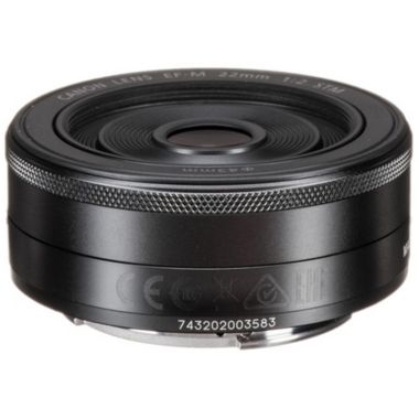 Canon EF-M 22mm f2 STM Compact System Lens. View a larger version of this product image.