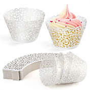 Kitcheniva 200- Pieces Lace Cupcake Wrappers Liners Muffin
