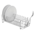 Alternate image 2 for mDesign Compact Countertop, Sink Dish Drying Rack Caddy