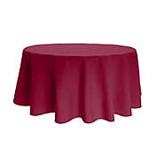 Fabric Textile Products, Inc. Round Tablecloth, 100% Polyester, 70" Round, Red