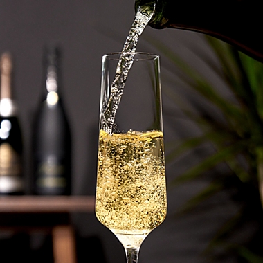 flûtes à champagne en cristal européen Viski _P_1 
