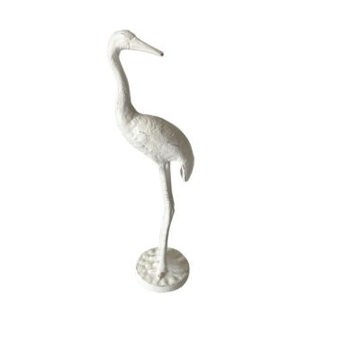 BIDK Home 16.75" Antique White Contemporary Pelican Bird Tabletop Decor. View a larger version of this product image.
