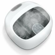 Slickblue Steam Foot Spa Massager With 3 Heating Levels and Timers-White