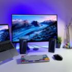 Alternate image 3 for beFree Sound 2.0 Computer Gaming Speakers with LED RGB Lights