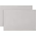 Alternate image 2 for Everyday Kids Solid Gray 2-Pack Toddler Travel Pillowcases