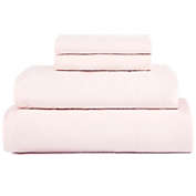 300 Thread Count 100% Cotton Percale Sheet Set - King - Pink Sand   Bokser Home