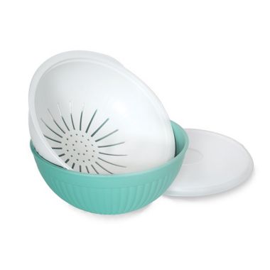 Nordic Ware 3-in-1 Colander Bowl & Cover Set. View a larger version of this product image.