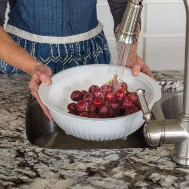 Nordic Ware 3-in-1 Colander Bowl & Cover Set. View a larger version of this product image.