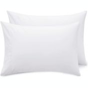 Stock Preferred 20"x30" PolyCotton Envelope Bed Pillow Covers Case in 4-Pieces White